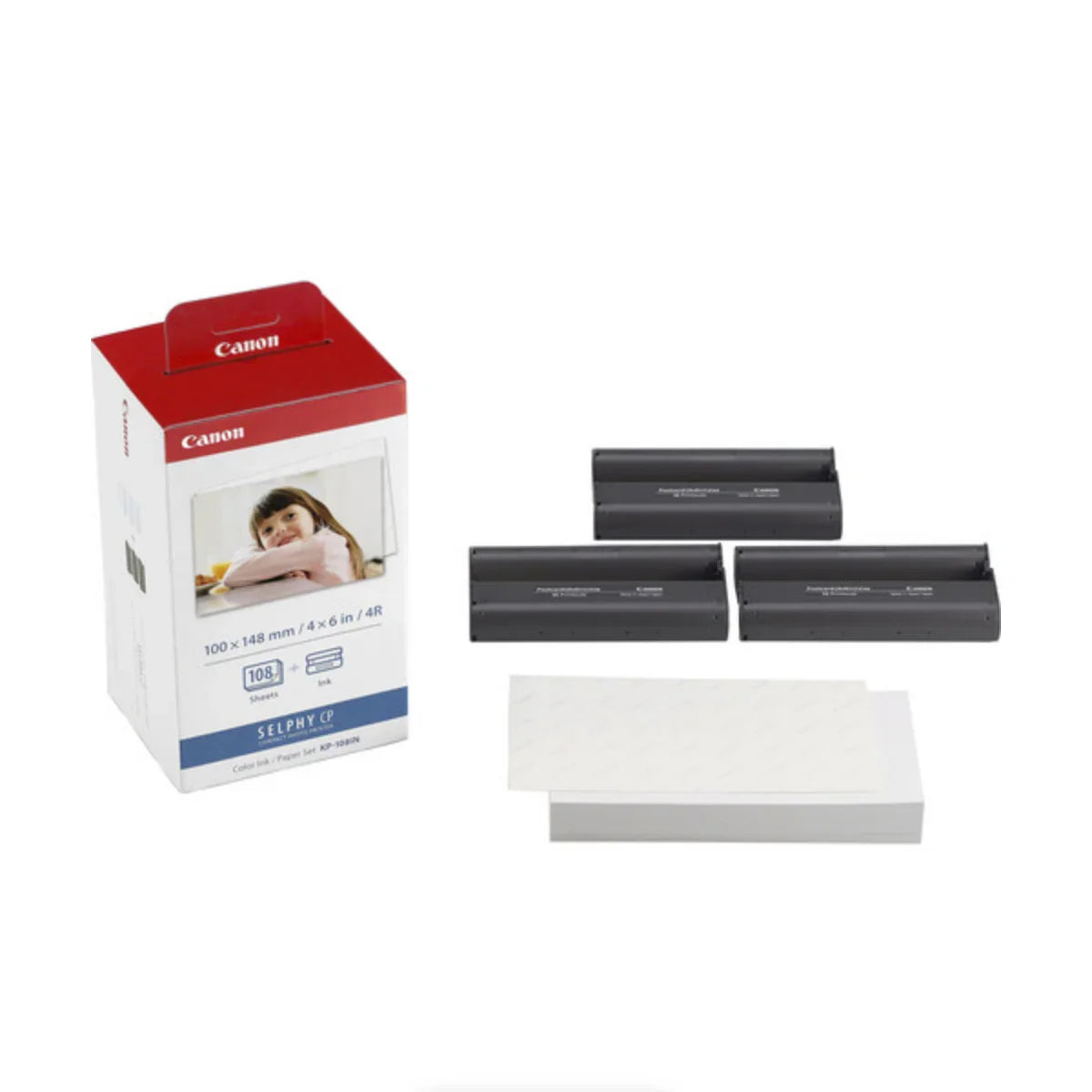 Canon KP-108IN Color Ink And Paper Set for Select SELPHY Printers at PROCAM | procam.com