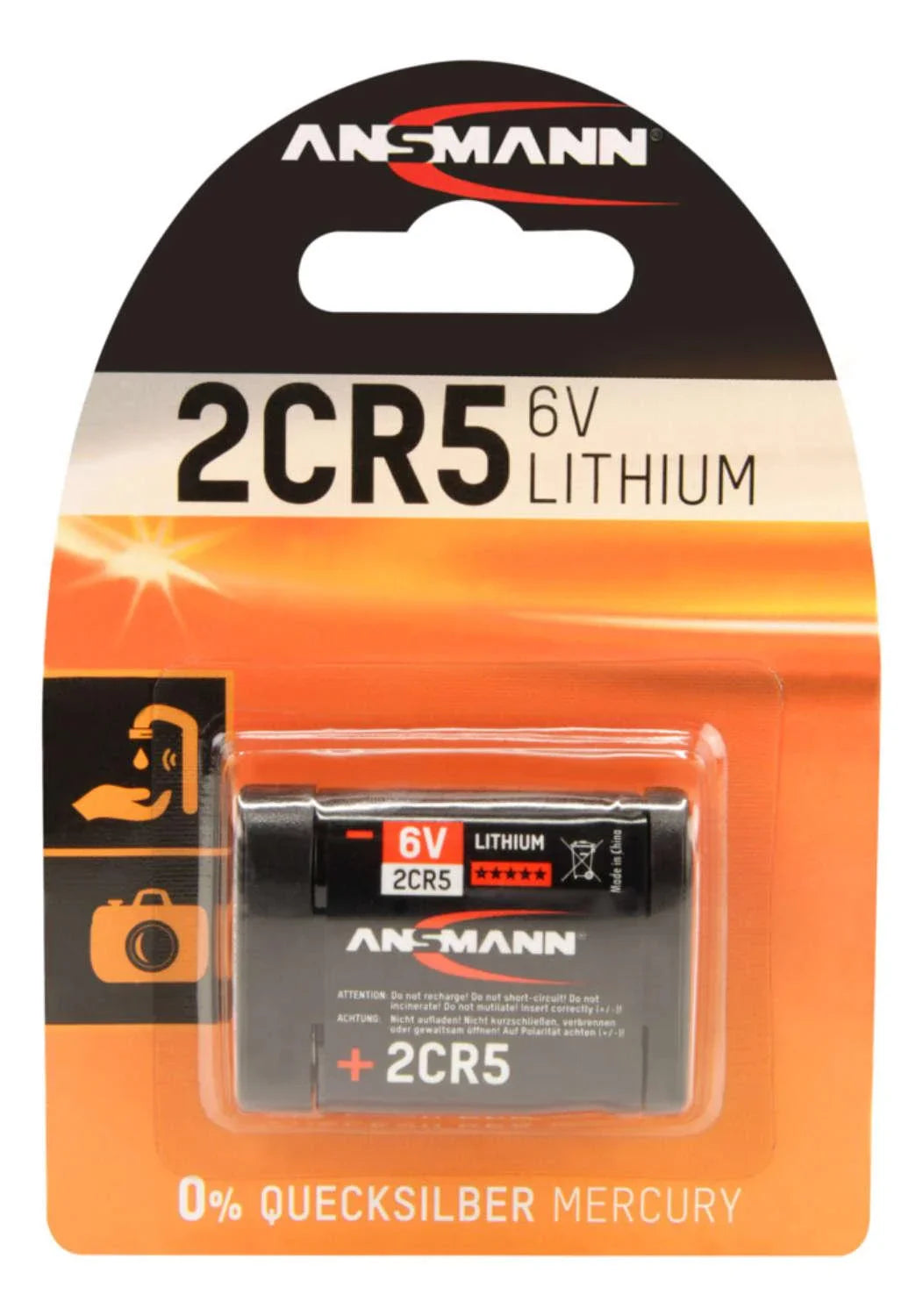 Ansmann 2CR5 6V Lithium Battery at PROCAM | procam.com