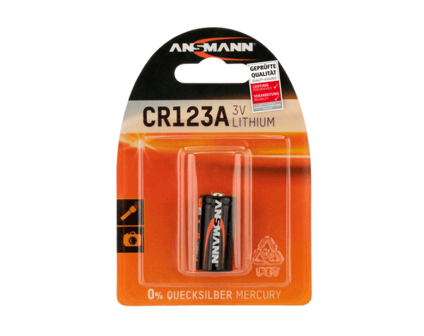 Ansmann CR123 3V Lithium Battery | PROCAM