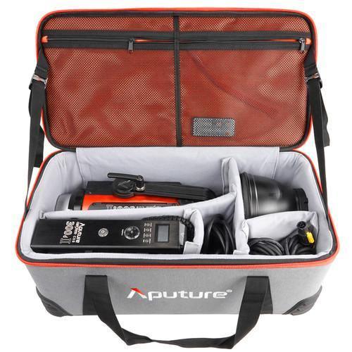 Aputure Light Storm C300D Mark II LED Light Kit with Gold Mount Battery Plate at PROCAM | procam.com
