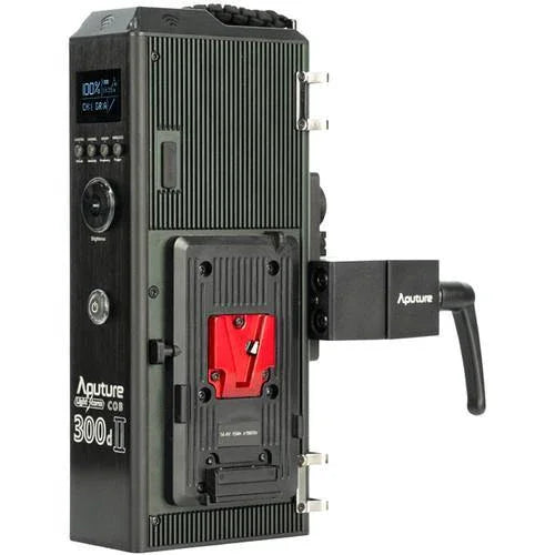 Aputure Light Storm C300D Mark II LED Light Kit with Gold Mount Battery Plate at PROCAM | procam.com