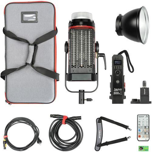 Aputure Light Storm C300D Mark II LED Light Kit with Gold Mount Battery Plate | PROCAM