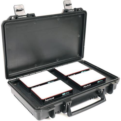 Aputure MC RGBWW LED 4-Light Travel Kit with Charging Case | PROCAM