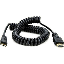 Atomos Full to Mini HDMI Coiled Cable (19.7-25.6'')