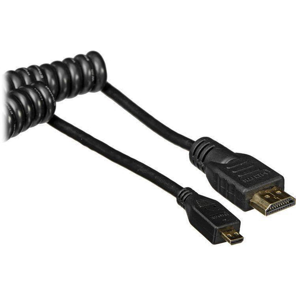 Atomos Micro to Full HDMI Coiled Cable (11.8-17.7'') | PROCAM