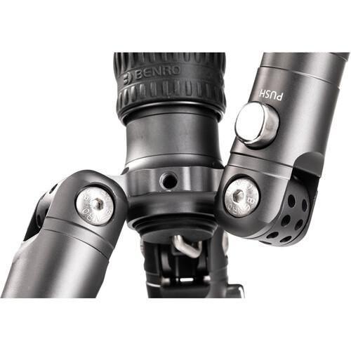 Benro Bat Zero Series Aluminum Travel Tripod with VX20 Ball Head (55.6") at PROCAM | procam.com