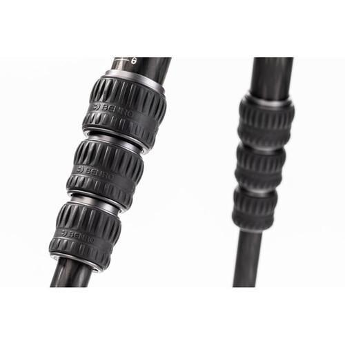 Benro Rhino Carbon Fiber Zero Series Travel Tripod with VX20 Head at PROCAM | procam.com