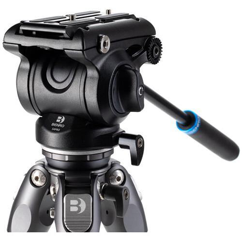Benro Tortoise Carbon Fiber 2 Series Tripod System with S4Pro Video Head | PROCAM