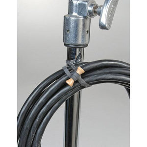 BongoTies Bamboo 5'' Elastic Cable Ties (10 Pack) - Natural at PROCAM | procam.com