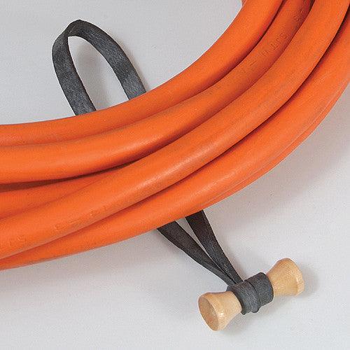 BongoTies Bamboo 5'' Elastic Cable Ties (10 Pack) - Natural at PROCAM | procam.com