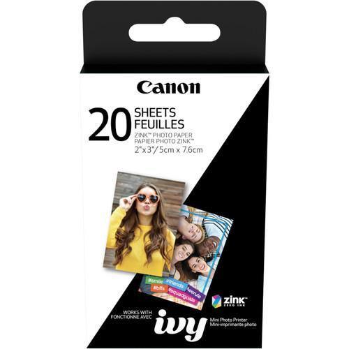 Canon ZINK Photo Paper Pack - 2x3" (20 Sheets) at PROCAM | procam.com