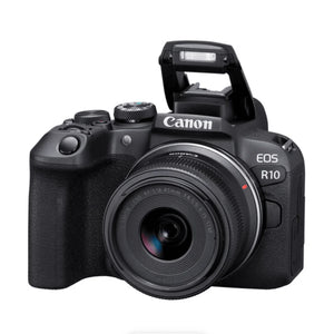 Canon EOS R10 Mirrorless Camera with 18-45mm Lens Content Creator Kit at PROCAM | procam.com