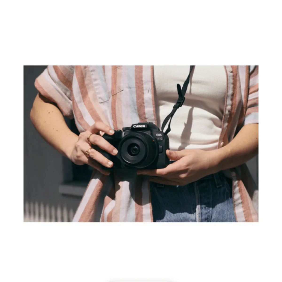 Canon EOS R10 Mirrorless Digital Camera with 18-45mm f/4.5-6.3 IS STM Lens at PROCAM | procam.com