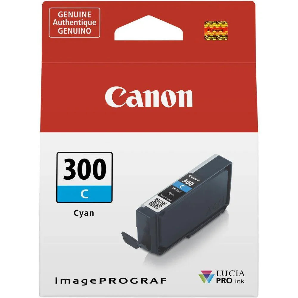 Canon LUCIA PRO PFI-300 C (Cyan) Ink Tank at PROCAM | procam.com