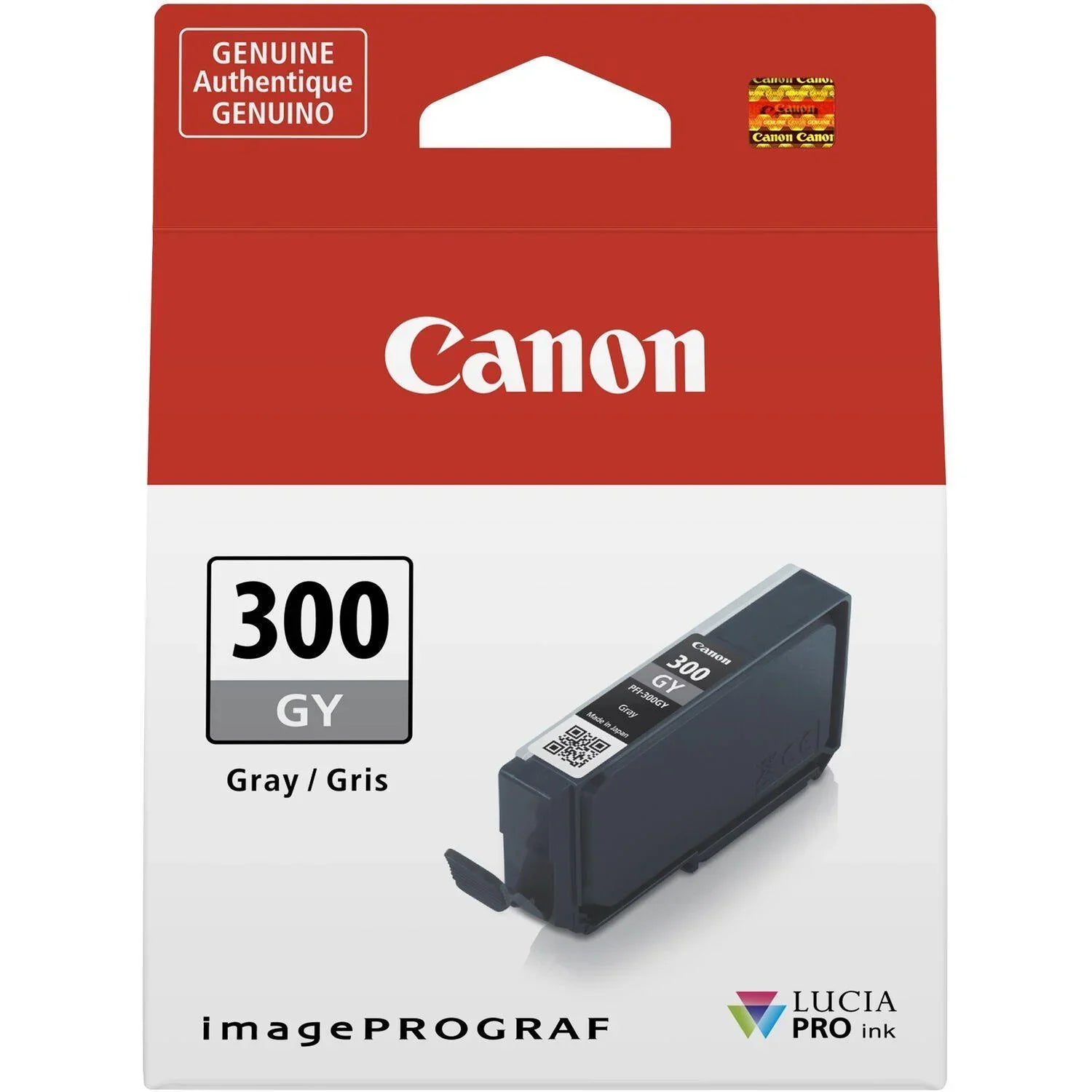 Canon LUCIA PRO PFI-300 GY (Gray) Ink Tank at PROCAM | procam.com