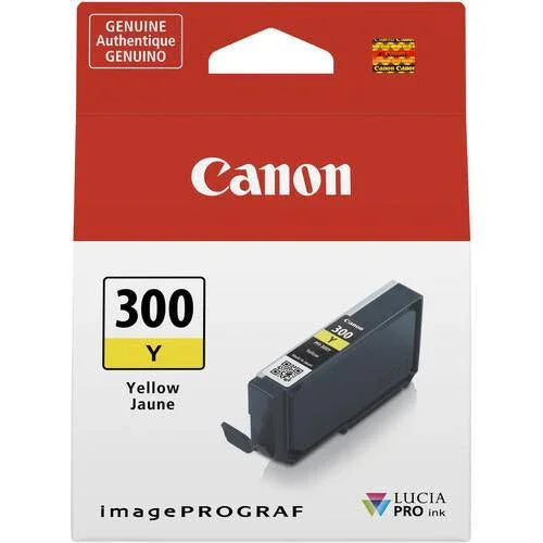 Canon LUCIA PRO PFI-300 Y (Yellow) Ink Tank at PROCAM | procam.com
