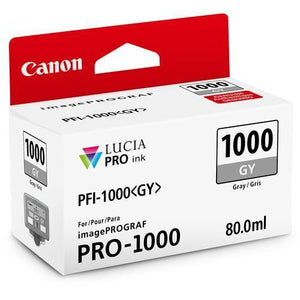Canon PFI-1000 GY LUCIA PRO Grey Ink Tank (80ml) at PROCAM | procam.com