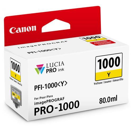Canon PFI-1000 Y LUCIA PRO Yellow Ink Tank (80ml) | PROCAM