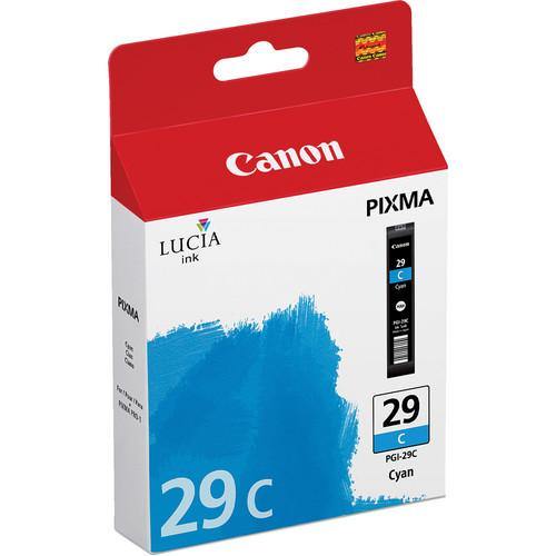 Canon PGI-29 Cyan Ink Cartridge - For Pixma Pro-1 Inkjet Printer | PROCAM