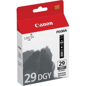 Canon PGI-29 Dark Gray Ink Cartridge - For Pixma Pro-1 Inkjet Printer at PROCAM | procam.com