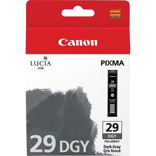 Canon PGI-29 Dark Gray Ink Cartridge - For Pixma Pro-1 Inkjet Printer | PROCAM