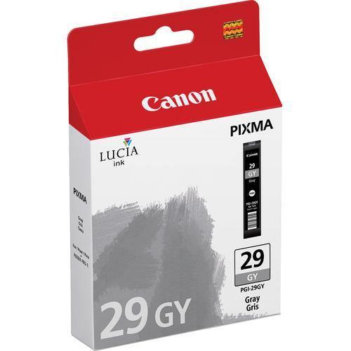 Canon PGI-29 Gray Ink Cartridge - For Pixma Pro-1 Inkjet Printer at PROCAM | procam.com