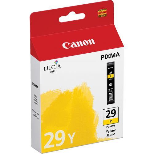 Canon PGI-29 Yellow Ink Cartridge - For Pixma Pro-1 Inkjet Printer | PROCAM