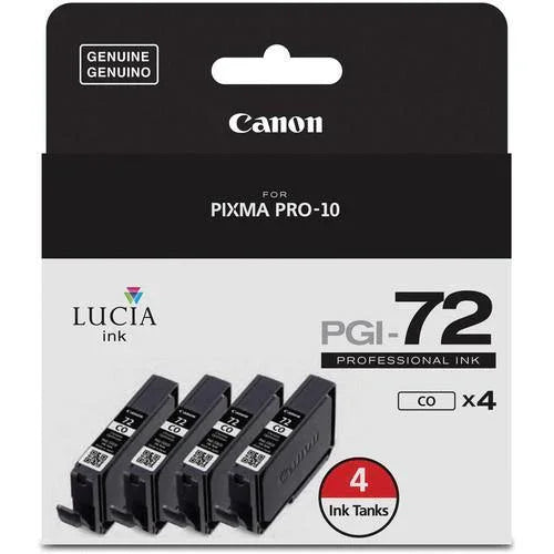 Canon PGI-72 Chroma Optimizer Ink Tank (4-Pack) at PROCAM | procam.com