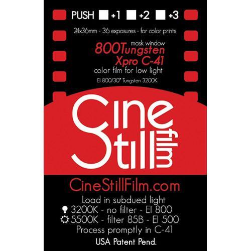 CineStill Film 800Tungsten Xpro C-41 Color Negative Film (35mm Roll Film, 36 Exposures) | PROCAM