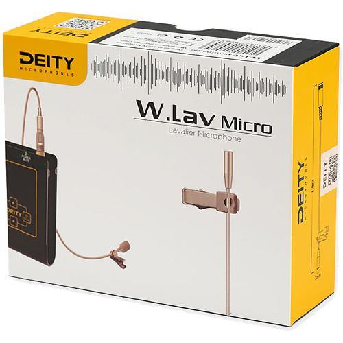 Deity Microphones W.Lav Micro DA4 Lavalier Microphone Bundle with Microdot to TA4F (Shure) Adapter | PROCAM