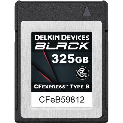 Delkin Devices 325GB BLACK CFexpress Type B Memory Card | PROCAM