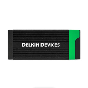 Delkin Devices 325GB BLACK CFexpress Type B Memory Card with CFexpress Type B & UHS-II SD Memory Card Reader at PROCAM | procam.com
