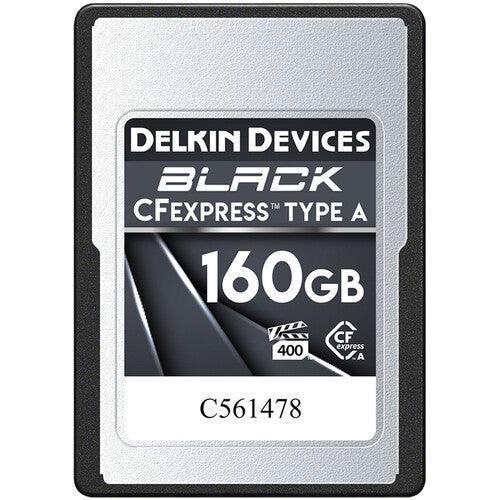 Delkin Devices BLACK CFexpress Type A Memory Card - 160GB at PROCAM | procam.com