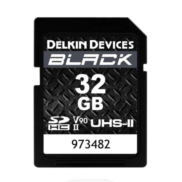 Delkin Devices BLACK SDHC UHS-II Memory Card - 32GB | PROCAM