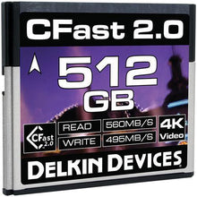 Delkin Devices CFast 2.0 Cinema Memory Card - 512GB