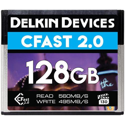 Delkin Devices CFast 2.0 Premium Memory Card - 128GB | PROCAM