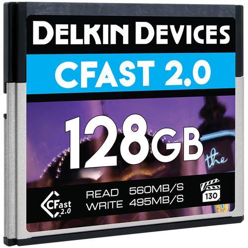 Delkin Devices CFast 2.0 Premium Memory Card - 128GB | PROCAM