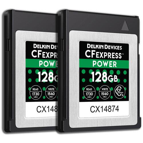 Delkin Devices CFexpress Type B Memory Card - 128GB (2-Pack) | PROCAM