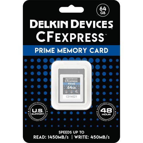Delkin Devices CFexpress Type B Memory Card - 64GB | PROCAM