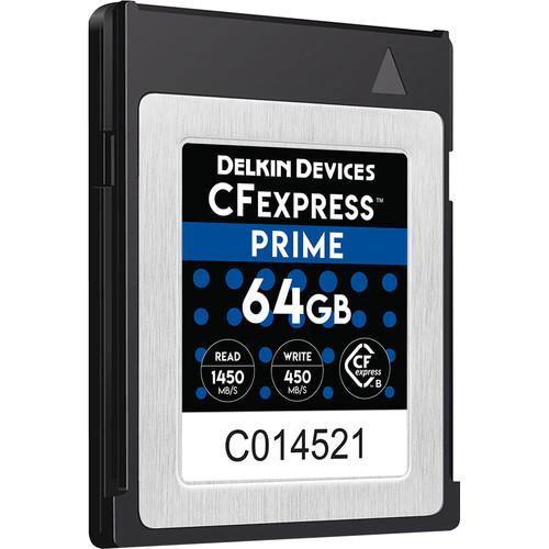 Delkin Devices CFexpress Type B Memory Card - 64GB | PROCAM