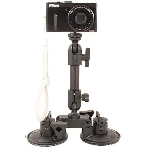 Delkin Devices Fat Gecko Dual-Suction Camera Mount at PROCAM | procam.com