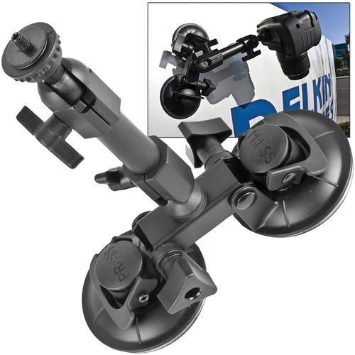Delkin Devices Fat Gecko Dual-Suction Camera Mount at PROCAM | procam.com