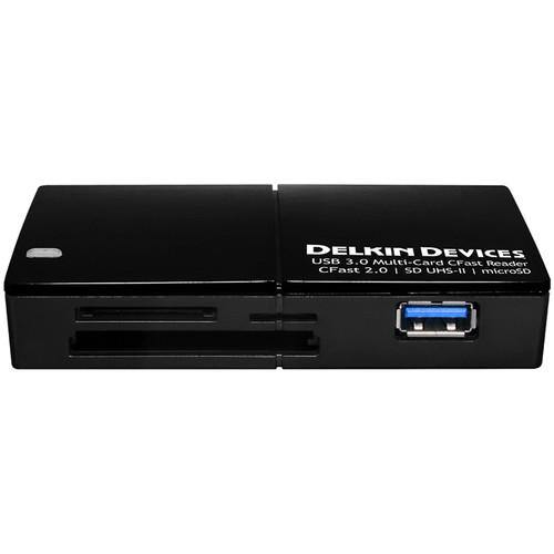 Delkin Devices Multi-Slot + CFAST USB 3.0 Memory Card Reader | PROCAM