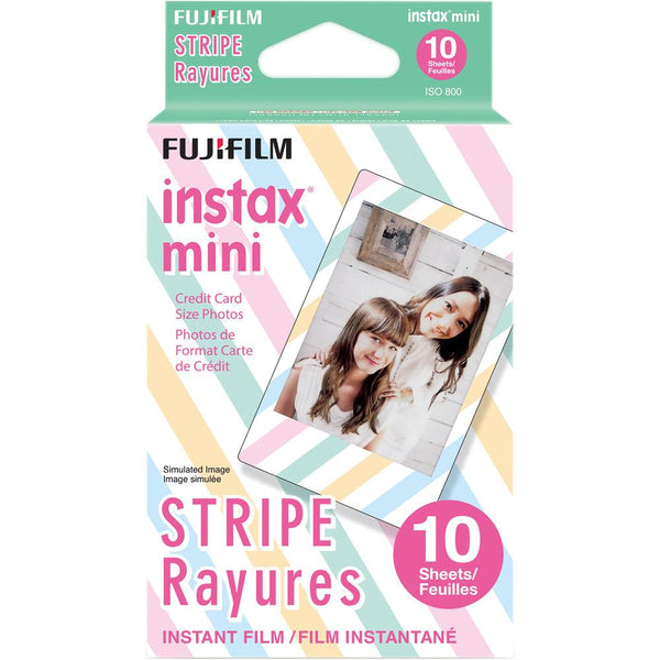 FUJIFILM INSTAX Mini Stripe Instant Film (10 Exposures) | PROCAM