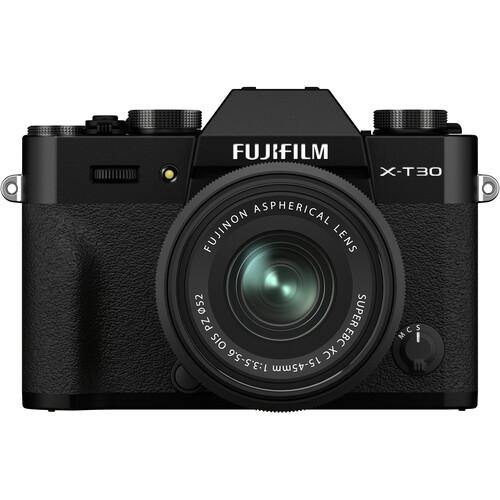 FUJIFILM X-T30 II Mirrorless Digital Camera with 15-45mm Lens (Black) | PROCAM