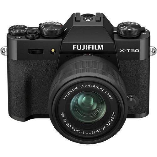 FUJIFILM X-T30 II Mirrorless Digital Camera with 15-45mm Lens (Black) | PROCAM