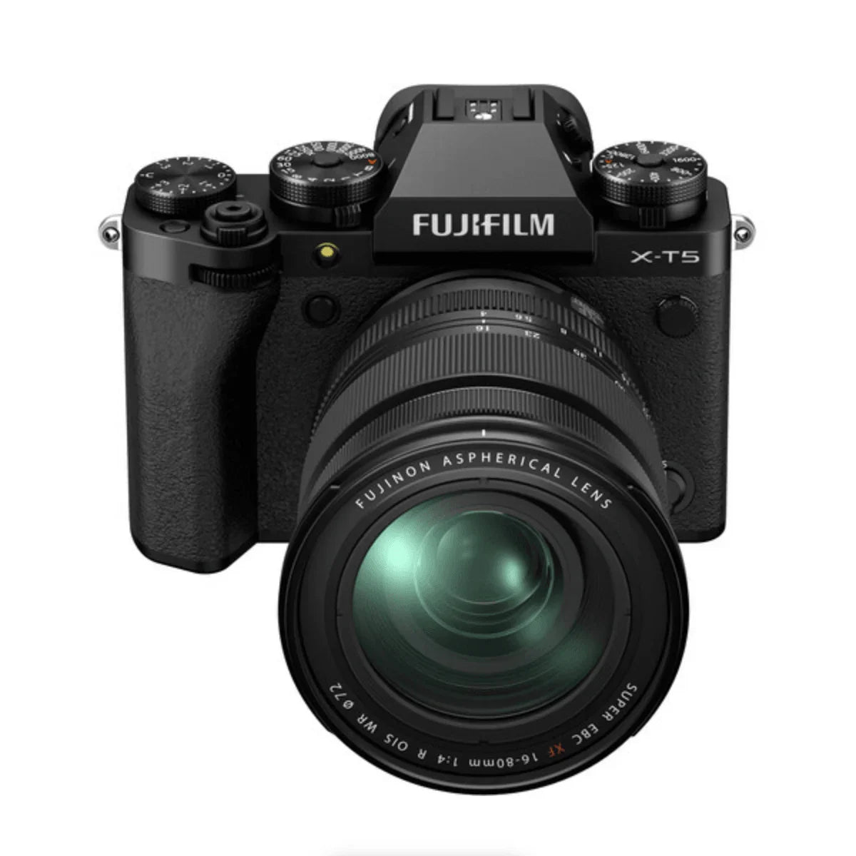 FUJIFILM X-T5 Mirrorless Camera with XF 16-80mm f/4 R OIS WR Lens (Black) at PROCAM | procam.com