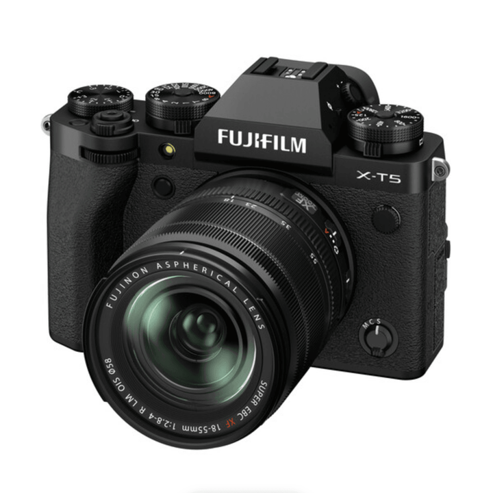 FUJIFILM X-T5 Mirrorless Camera with XF 18-55mm f/2.8-4 R LM OIS Lens (Black) | PROCAM