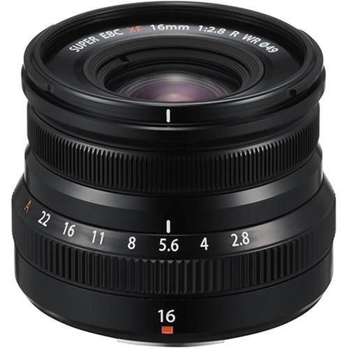 FujiFilm XF 16mm f/2.8 R WR Lens (Black) | PROCAM