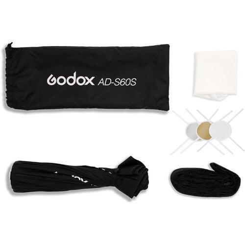 Godox AD-S60S Octa Softbox with Godox Mount and Grid (Silver, 23.6") | PROCAM